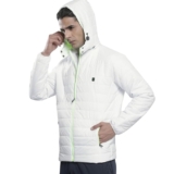 The Indian Garage Co Men Slim Fit Solid Puffer Jackets