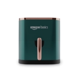 Amazon Basics 3.5L Electric Air Fryer | 1200 W | Temp. Settings Up to 200C | 7 Pre-set Options | 360 High Speed Air Circulation | Non-Stick Coated | Touch Control Display | 1 Year Warranty (Green)