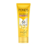 POND’S Sun Miracle SPF 50 PA+++ Crème Gel Sunscreen -Protect & Bright, With 3% Niacinamide, Fade Dark Spots in 4 Weeks, Lightweight, No White Cast 50g, All skin type