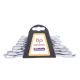 Asian Paints TruCare 8-in-1 Pcs Double Open-End Jaw Spanners Wrench Set | Carbon Steel with Rust & Corrosion Resistant Chrome Plating & Satin Finish | Multipurpose Combination Tool Kit | IS: 2028:2004