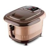 AGARO Regency Manual Foot Spa Bath Massager With Heat, 12 Massage Rollers, Heating Function, Adjustable Temperature Control, For Soothing Massage