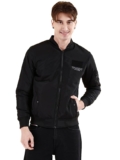The Indian Garage Co Men Regular Fit Solid Bomber Jackets