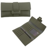 Kraptick Women’s Wallet -Stylish and Compact Purse Clutch Wallet for Women, Stylish Card Coin Holder, Debit Card Holder, Money Organizer and Travel Wallet for Women with 13 Slots (Green)