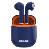 GIZMORE TWS 801 Air Massive Playback Upto 25 Hr, Voice Assistant & Type C Fast Charge Bluetooth Headset (Blue)