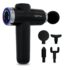 ARLICORPING 500ML Plastic Retractable Handheld Bidet Portable of Antislip, Angled Nozzle Spray Easy to use Portable Bidet with Travel Bag (Green)