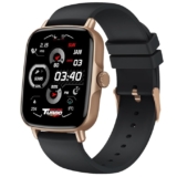Maxima Tubo2 1.96″ Bluetooth Calling Smart Watch, Biggest Display with 600 Nits Brightness, Metallic Build, Hindi UI Support, Active Crown, Google/Siri Assistant (Max Pro Turbo, Rose Gold Black)
