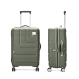 VIP Lexus Check-in Trolley Bag 66cm | Medium | Hard Luggage | Smooth 8-Wheel Suitcase | Flushed TSA Lock with Anti-theft Zip | Robust Polypropylene Shell | 5 Years International Warranty (Caster Grey)