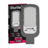 Sturlite Dysen 50W LED Street Light| Cool White 6500K Color Temperature LED Street Lamp| IP66 Waterproof Surge Protection Focus Light for Garage, Parking, Garden, Playground & Sidewalks – (Pack of 1)