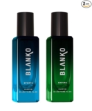 BLANKO by KING Active Ambition TLT Parfum Pack of 2x20ml | Longest Lasting Mens Perfume with Time Lock Technology | Luxury Fragrance Gift Set for Husband, Father, Brother