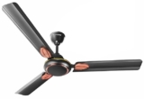 LONGWAY Kiger P1 1200 mm/48 inch Ultra High Speed 3 Blade Anti-Dust Decorative Star Rated Ceiling Fan (Smoked Brown, Pack of 1)