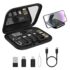 JBL C100SI Wired In Ear Headphones With Mic, Pure Bass Sound, One Button Multi-Function Remote, Premium Metallic Finish, Angled Buds For Comfort Fit (Black)
