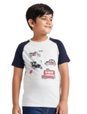 Amazon Brand – Jam & Honey Boy’s Regular Fit Half Sleeves T-Shirt (Pack of 3)