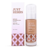 Just Herbs Serum Foundation for Face Makeup with SPF30+ Dewy Finish Full Coverage Makeup Foundation For All Skin Types 20 ml
