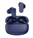 NORD Buds Truly Wireless in Ear Earbuds with 35H Playtime, AI-ENC Mic, 35ms Low Latency Gaming, 13mm Bass Drivers, Type-C Fast Charging, Made in India, Touch Controls, IPX5 Ear Buds TWS (Navy