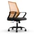 CELLBELL Desire Pro Mid Back Mesh Office Chair Adjustable Study Chair/Computer Chair with Revolving Seat, Stylisk Backrest, Lumbar Support, Metal Base for Work from Home (Red)