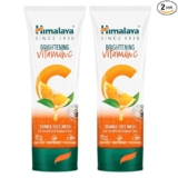 Himalaya Brightening Vitamin C Orange Face Wash | Brightening Face Cleanser | Remove Dull Skin | 100ml (Pack of 2)
