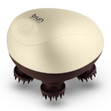 UltraCare PRO UNIQ Head and Scalp Massager for Hair Growth & Stress Relief, with 360° Rotating Nodes, 3 Modes, Cordless, Rechargeable, Auto-Off (White)