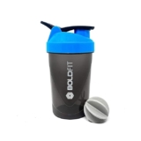 Boldfit Plastic Shakers For Protein Shake Bottle Gym Shaker Bottle With Extra Compartment Shaker Mixer Bottle Shaker For Gym