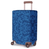 ACEPACK Polyester Fabric Stretchable & Washable Protective Luggage Cover Universal Cabin Size Fit 56 cms – 61 cms & 20″ for Hard/Soft Luggage Suitcase (Camo Blue)