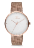 Ferro Analog White Dial Women’s Watch-F81753C-863-C