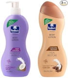Parachute Advansed Deep Nourish Body Lotion,With Pure Coconut Milk,400 ml & Parachute Advansed Cocoa repair Body Lotion with Pure Coconut Milk & Cocoa butter, 100% Natural Moisturiser, 250ml