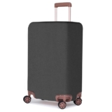 ACEPACK Polyester Fabric Stretchable & Washable Protective Luggage Cover Universal Medium Check in Fit Size 65 cms – 70 cms & 24″ for Hard/Soft Luggage Suitcase (Solid Grey)