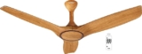 Havells 1200Mm Stealth Wood I Es Ceiling Fan|High Air Delivery,Energy Saving,100% Pure Copper Motor|Auto Modes,Premium Special Finish Iot Fan,Timer Setting|(4 stars,Pack Of 1,Pinewood Cola Chrome)