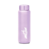MILTON Aqua 750 Stainless Steel Water Bottle, 750 ml, Purple | Single walled | Leak Proof | Easy Grip | Easy to Carry | Gym Bottle | Home | Kitchen | Hiking | Treking Bottle | Travel Bottle
