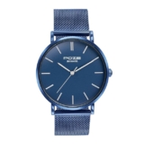 Sonata Poze Quartz Blue Dial Blue Metal Strap for Men-SP70034QM02W
