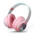 pTron Studio Pro w/ 65Hrs Playtime, Wireless Over Ear Headphones w/HD Mic & TruTalk AI-ENC Calls, Low-Latency Game & Music, 40mm Drivers, BT5.4, Dual Device Pairing & Type-C Fast Charging (Jet Black)