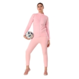 Vector X OWTS-321 Women Winter Wear High Neck Full Sleeves Sports Wear Track Suit (Pink) (Suitable for Running,training,Athleisure,Fitness, Yoga,Jogging & Gym)