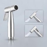 MIORAH SS 304 Jet Spray Gun for Toilet | Hand Shower for Bathroom | Health Faucet with High Pressure Spray | Durable Stainless Steel