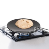 MILTON Pro cook 26 cm Tava, Hard Anodized Tawa with Stainless Steel Wired Handle for Paratha/Chapathi/Roti, Metal Spoon Friendly, Dark Grey, 3 Years Warranty