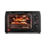 Pigeon Oven Toaster Grill 14 Liters OTG| 900 Watts| Toast, Grill, Bake & Roast | Heat Resistant Tempered Glass| Black