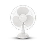 Bajaj Frore Neo Table Fan 400 MM | Table fans for Home & Office |Aerodynamically Balanced Blades| 100% CopperMotor| HighAir Delivery|3-Speed Control| 2-Yr Warranty 【White】