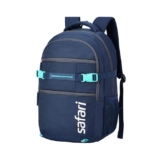 Safari Surge 30L Laptop Backpack Bag for Men & Women, School Bag for Boys & Girls, Ideal for Office/School/College, 2 Compartment Backpack with Rain Cover, Bottle Holder, & Organize