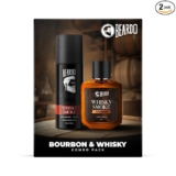 Beardo Whisky Smoke Deodorant 120ml & Bourbon Perfume 50ml for Men Giftset | Eau De Parfum & Body Spray | Spicy, Woody – Oudh | Long Lasting Mens Perfume | Date night fragrance | Valentines day gift for husband | Gift for boyfriend | Gift for Men