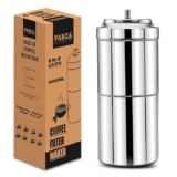 PANCA Stainless Steel Filter Coffee Maker Big Size,6-8 cups, 400 ml