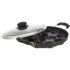 Cello Aluminium Non Stick Grill Pan Square Black- Gas Stove Compatible Only , Maroon