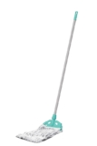 Spotzero By Milton Plastic Clamp Multi Purpose Mop Looped Cotton, Aqua Green