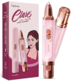 Lifelong Clare 6-in-1 Sensitive Mini Facial Hair Remover For Women Beauty Accessories | Facial Hair Removal Painless Machine For Woman | UpperLips, Face, Eyebrow, Ear Trimmer | Rechargeable | 120Min