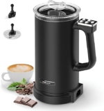 Xech Coffee Maker Electric Milk Frother Machine Warm and Cold Foam for Lattes, Cappuccinos Macchiato Turmeric Milk 500W 500ml (MyCafe)