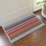 Status Contract Polypropylene Home/Living/Lobby/Rectangular Bathroom/Office Entrance Door Floor Mat with Anti Slip Backing (15X23Inch, Pack of 1, Grey)