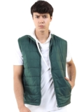 KETCH Men’s Polyester Regular Fit Green Jacket