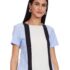 oxolloxo Women’s Round Neck Polyester Short Sleeve Printed Top