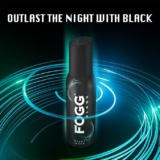Fogg Black Night Wave |No Gas| Long Lasting Perfume Deodorant Spray for Men & Women-120 ML