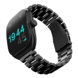 GOBOULT Trail Smart Watch 2.01” 3D Curved HD Display, BT Calling, Working Crown, 190+Watchfaces, 500 Nits Brightness, AI Voice Assistant, SpO2 Monitoring, 120+ Sports (Metal Black)