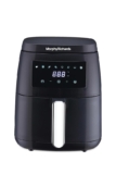 Morphy Richards Digital Air Fryer For Home|1500W With Digital Control|Dual Fan Technology|Adjustable Time & Temperature Control|Voltage Fluctuation Protection|2-Yr Warranty By Brand|Black, 5 liter