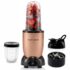 Bajaj GX1 Ninja Series 500W Mixer Grinder With 3 Jars (Stainless Steel Jars) | Superior Mixie For Kitchen | Durable Mixer Grinder | DuraCut Blades | 2 Yrs Warranty 【Black】