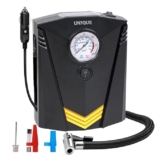 UN1QUE Digital Tyre Inflator for car, 150PSI Electric Car Air Pump, 12V DC Portable Air Compressor, Fast Inflation Speed air inflator for car